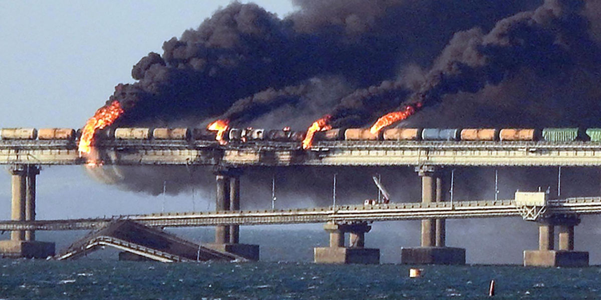 ​Коваленко привел доказательства того, что Керченский мост оккупанты используют в военных целях