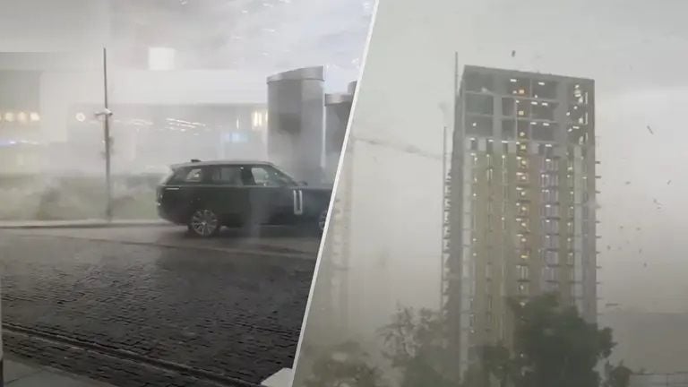 Смертельный ураган "Эдгар" громит Москву: с домов сносит крыши, деревья вырывает с корнями