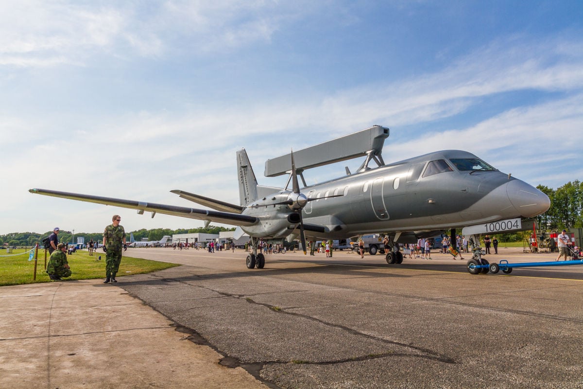 Швеция передает Украине уникальный самолет ДРЛО ASC 890 – СМИ