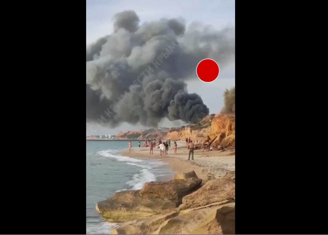 "Это точно не ATACMS", - Коваленко показал фото ракеты, которая взорвалась на пляже в Севастополе