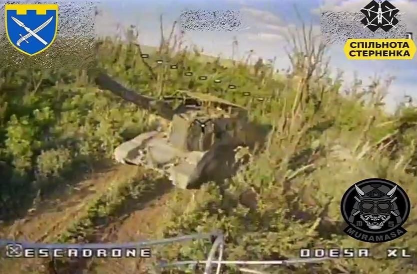 В РУБпК ​MURAMASA показали видео охоты на "жирную" Мста-С на Покровском направлении