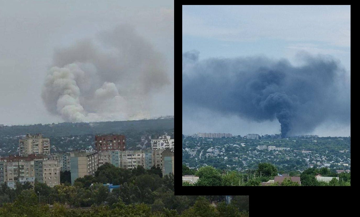 В Луганске гремят мощные взрывы и вторичная детонация: взорван крупный объект - СМИ