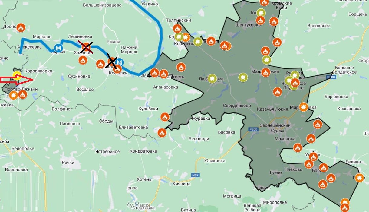 ​ВСУ начали продвигаться в Курской области на новом участке фронта - росСМИ