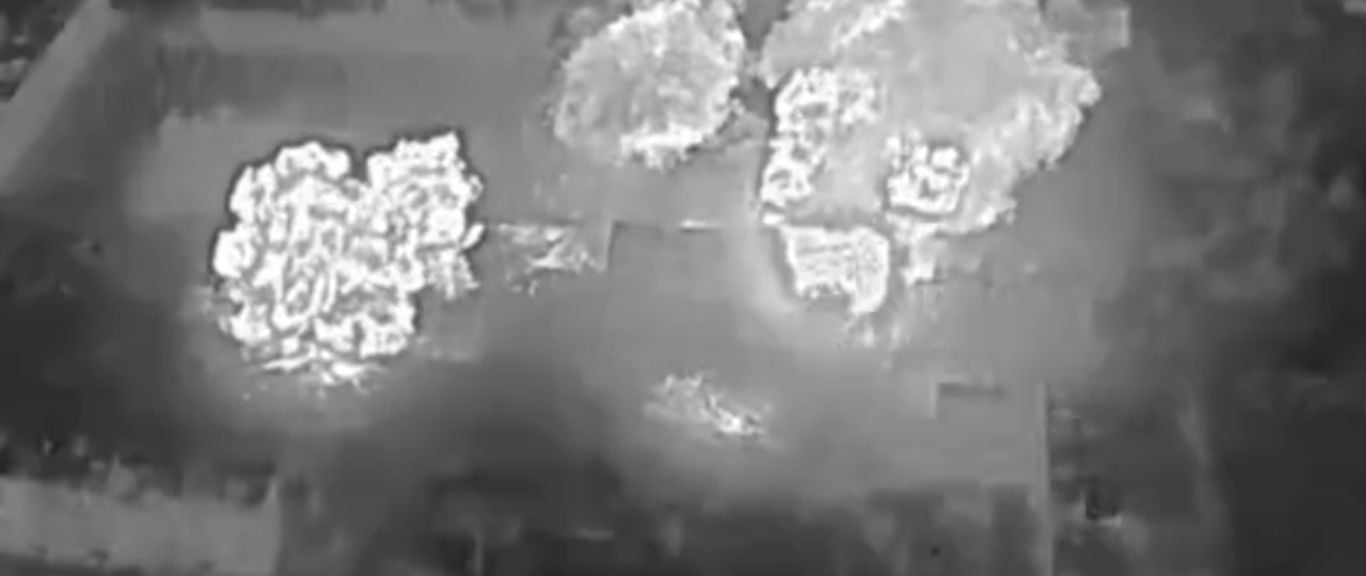 Армія РФ "Сонцепеком" спалює Часів Яр і Женевську конвенцію – відео 24-й ОМБр