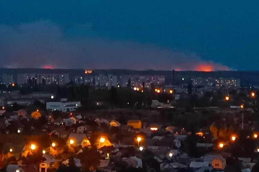 ​На полигоне ГРУ РФ под Тамбовом таинственный пожар: власти молчат, огонь подходит к селениям