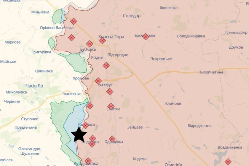 ​Под Бахмутом накрыты "жирные цели" ВС РФ, есть рывок к Андреевке - источник