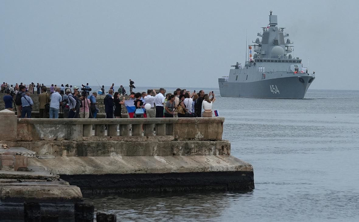 Четыре российских военных корабля зашли на Кубу – Белый дом и Пентагон дали  комментарии - | Диалог.UA