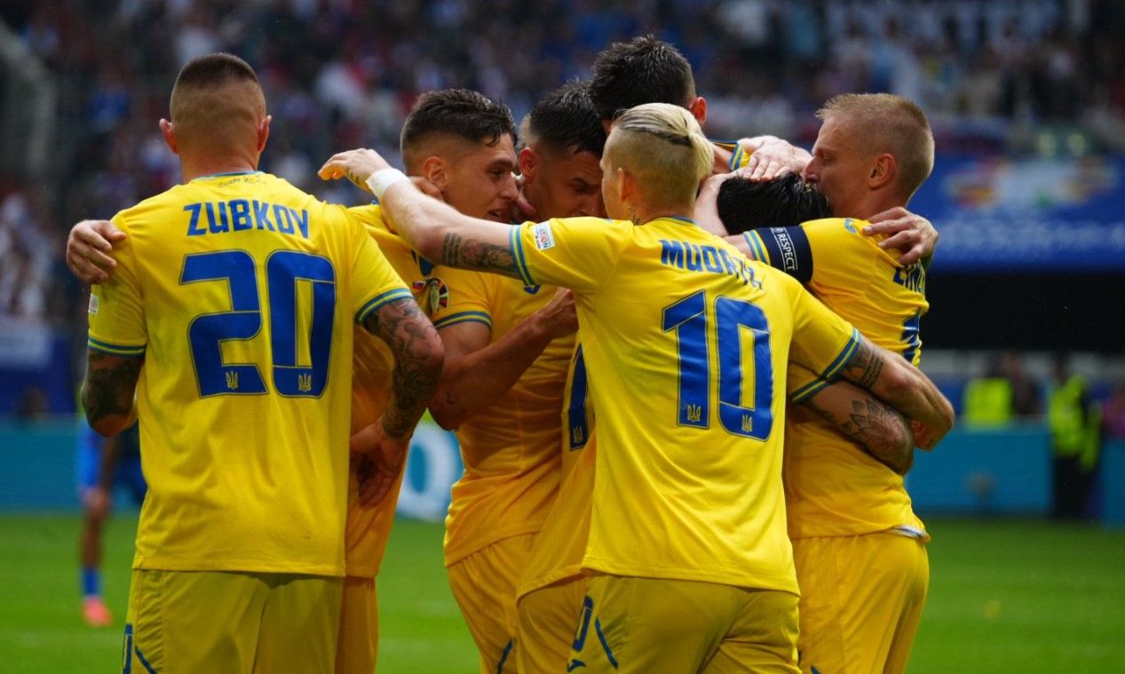 Украина на Евро-2024: появилось видео, как Зеленский настраивал футболистов на игру со Словакией