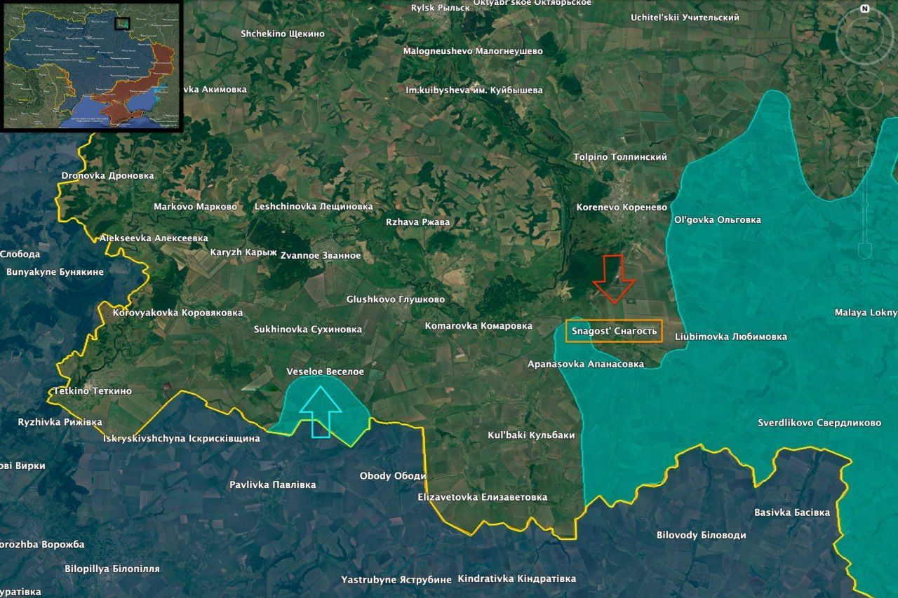 ЗСУ прорвали кордон і вдарили у тил силам РФ, що наступають під Глушково, – Z-військкорам тривожно