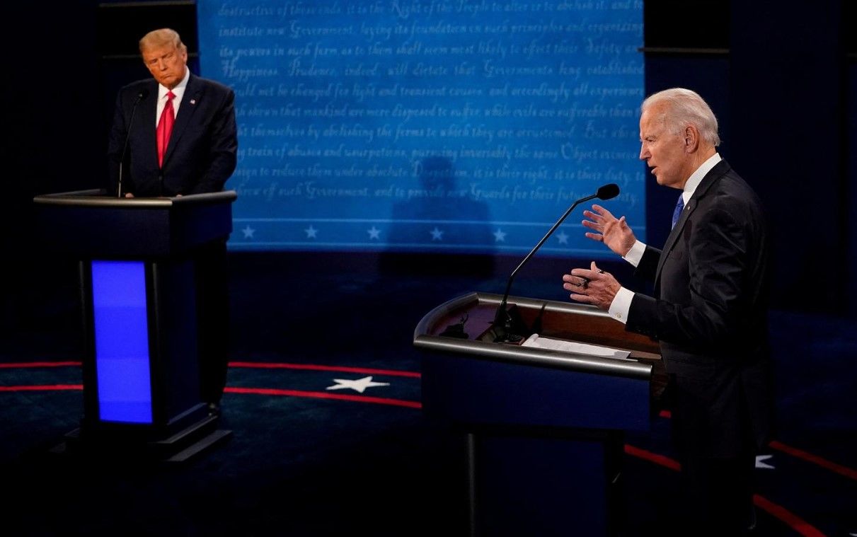 Байден против Трампа: рейтинги кандидатов после первого раунда дебатов