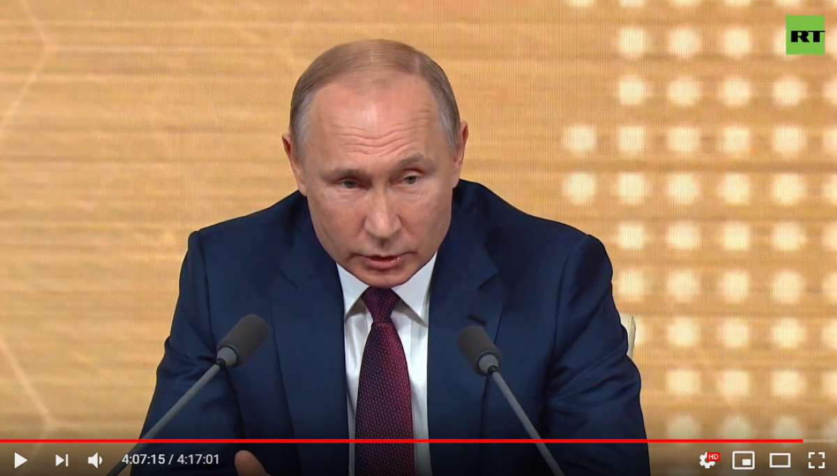 Путин разозлился после неудобного вопроса о бизнесе его дочери: видео