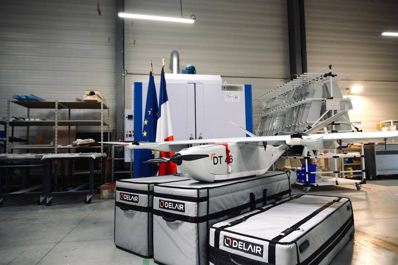 Франция купит для Украины дроны-камикадзе Delair: поставка будет уже летом